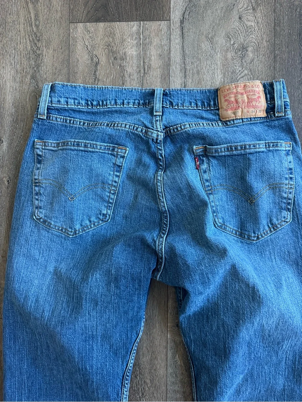 Levi’s 505 Men's Straight-Leg Denim Jeans Size 34/32